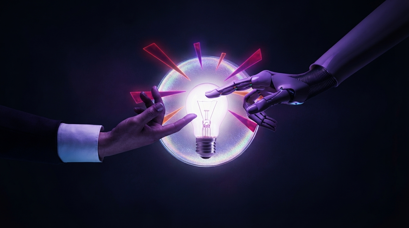 Editorial illustration for Choosing Between Augmentation and Autonomy: A C-Suite Framework for Human-AI Collaboration